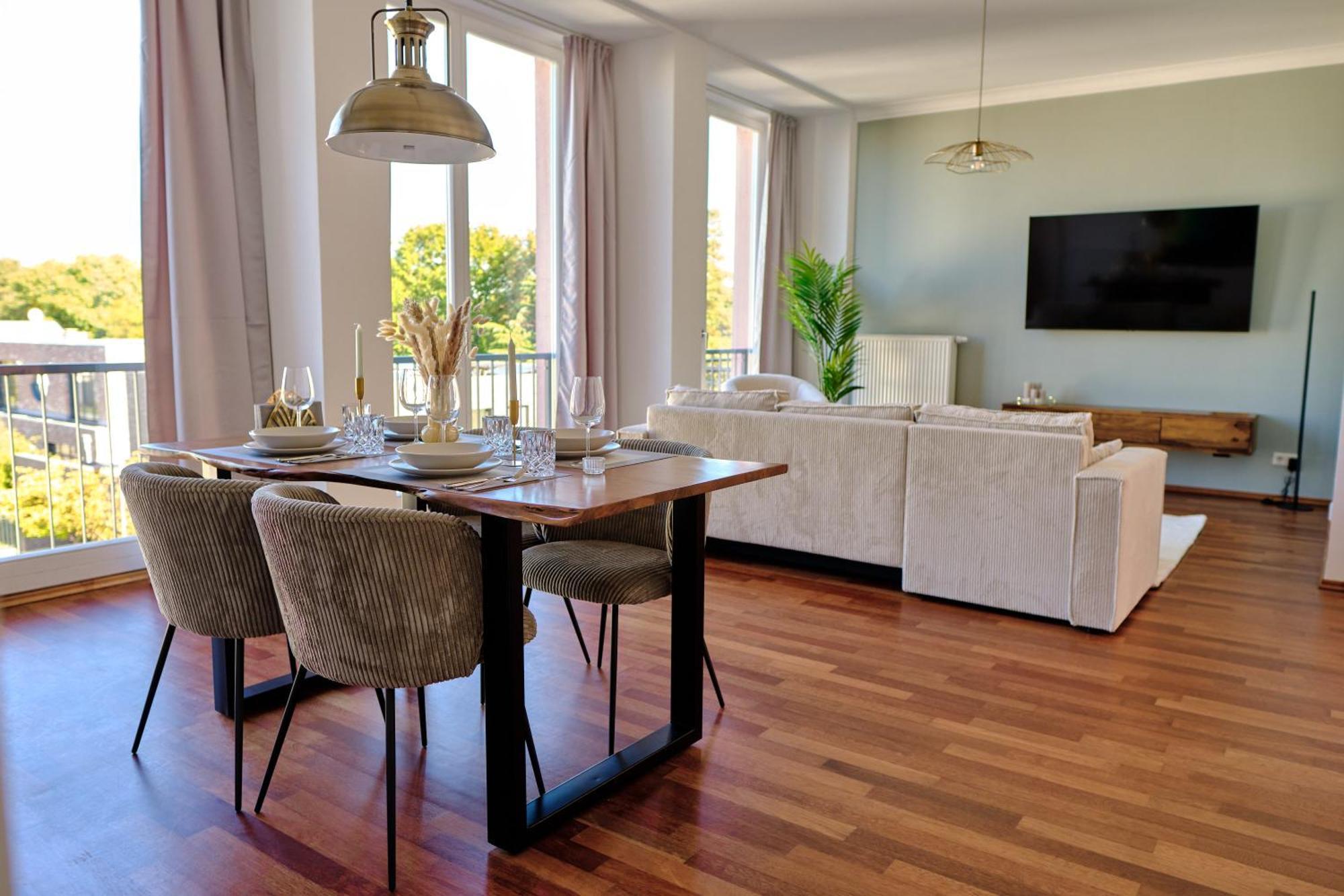 Historisches Deluxe Apartment Im Marianum Neuss Exterior foto